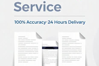convert handwritten notes to word document in 12 hours