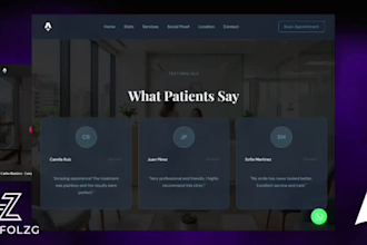 build a landing page with astrojs