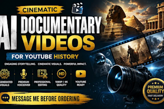 cinema ai history documentary video ai mystery faceless ai