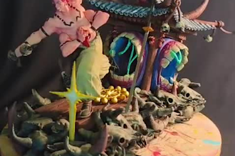3d print and paint exclusive anime studio models