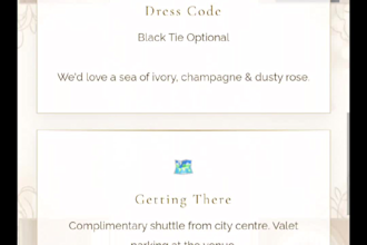create an interactive animated wedding invitation with rsvp and countdown