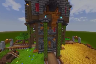 design detailed minecraft structures, maps, and landscapes