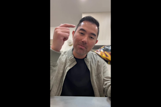 create ugc video for your brand as asian male millennial