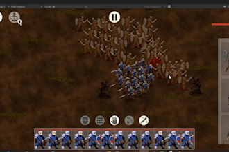 develop 2d gameplay systems and ai and mechanics in unity