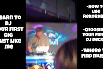 teach you djing from beginner to your first mix