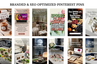 promote your brand with a sponsored blog post plus 3 month pinterest campaign