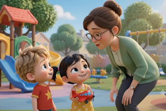 create ai animated video make ai kids animated  stories ai cartoon youtube kids
