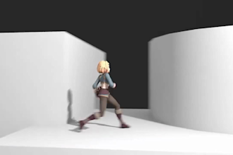 do 3d game character animation 3d rigging model unreal engine ue5 game animation