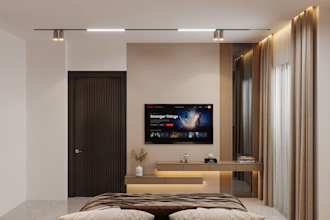 design and rendering modern bedroom interior your apartment