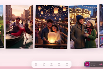 create a personalized love story website for your partner