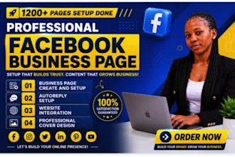 create and setup impressive facebook business page