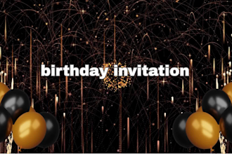 design elegant wedding invitation and birthday cards