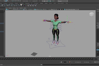 do 3d modeling, rigging and 3d character animation