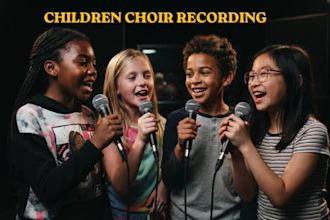 record children choir kids songs nursery rhymes and gospel vocals