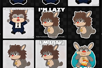 make animated GIF and stickers for giphy powered by ai