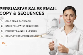 write persuasive sales email copy and sequences that convert