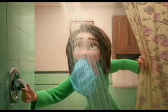 make 3d realistic video luck animation clip funny meme kid cartoons voice actor