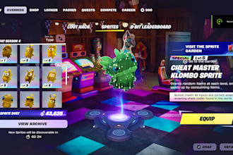be your fortnite sprite indexing coach