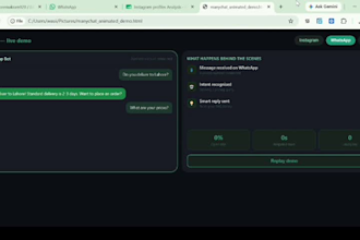 integrate an ai chatbot for whatsapp instagram and website