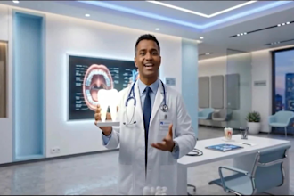 create professional medical and dental ai explainer videos