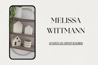 create aesthetic german ugc videos