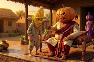 3d animated character stories and talking animation