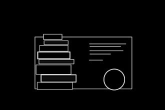 create minimalist blackboard animations in dan koe style