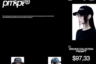 design a modern cinematic website using ai in 5 days