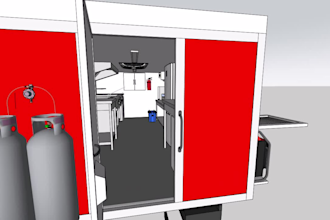 do commercial kitchen layouts and permit drawings