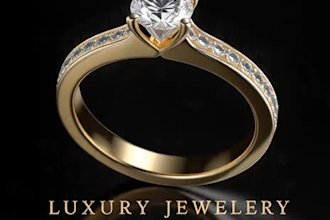 design luxury jewelry logo for your brand