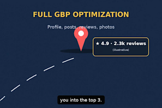 improve your google maps ranking with local SEO and gmb optimization