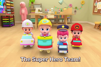 create 3d kids animation, kids learning videos and kids nursery rhymes