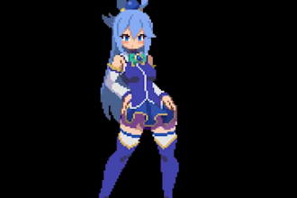 pixel art animation pixel art character game art sprite sheet animation pixel