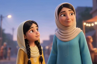 make ai cartoon moral story videos for children
