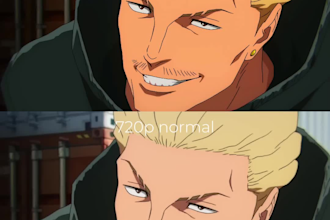 ai upscale and enhance your anime amv clips to 4k 60fps