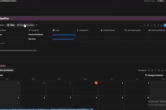 build a notion crm and client management system