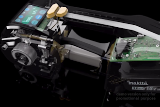 create 3d cgi video ads and industrial cgi machinery video