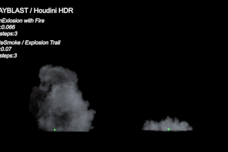 vfx, fire explosion, blood , compositing, muzzle flashes, smoke short film