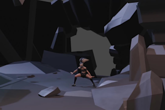 make blender animation with your 3d character