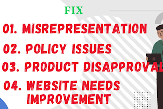 fix gmc misrepresentation and account suspension