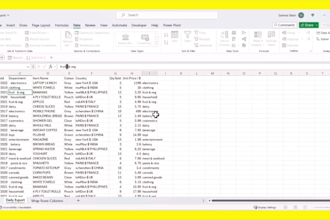 solved messy data in excel