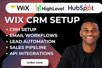 setup wix crm hubspot pipedrive with wix automation wix inbox pipeline fix brevo