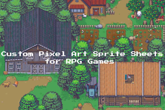 create pixel art tileset sprite sheets rpg characters and game assets
