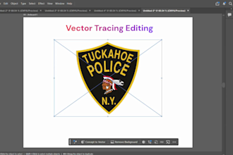 convert your logo, jpg, png, or sketch into clean vector svg with profess