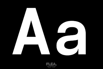 create a professional custom font