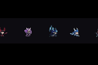 pixel art character, sprite sheet, pixel animation, fnf, isometric pixel, sprite
