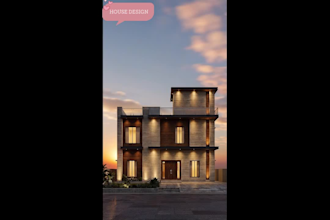 do house exterior design with detailed floor plans