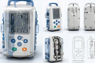 3dcad design medical device cad design 3d modeling prototyping medical equipment