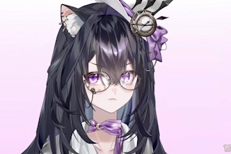 rig and design live2d vtuber animate rig quality vtuber character in live2d