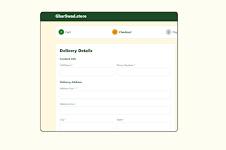 custom website development, responsive design, admin panel